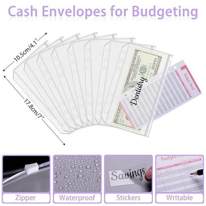 Money Saver Ring Binder Notebook for Budget